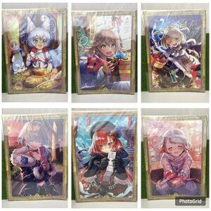 Shironeko White Cat Project Prize A3 Poster COLOPL Video Game Lot x6 Bundle Set